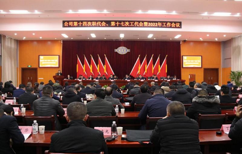 公司召開第十四次職代會、第十七次工代會暨2022年工作會議