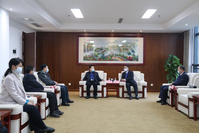 2022年12月，時(shí)任湖南省人民政府副省長(zhǎng)、黨組成員，省國(guó)資委黨委書(shū)記陳飛到公司調(diào)研指導(dǎo)工作